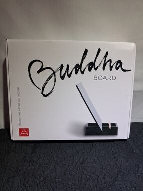 Buddha Board Desk Art Set - White and Black